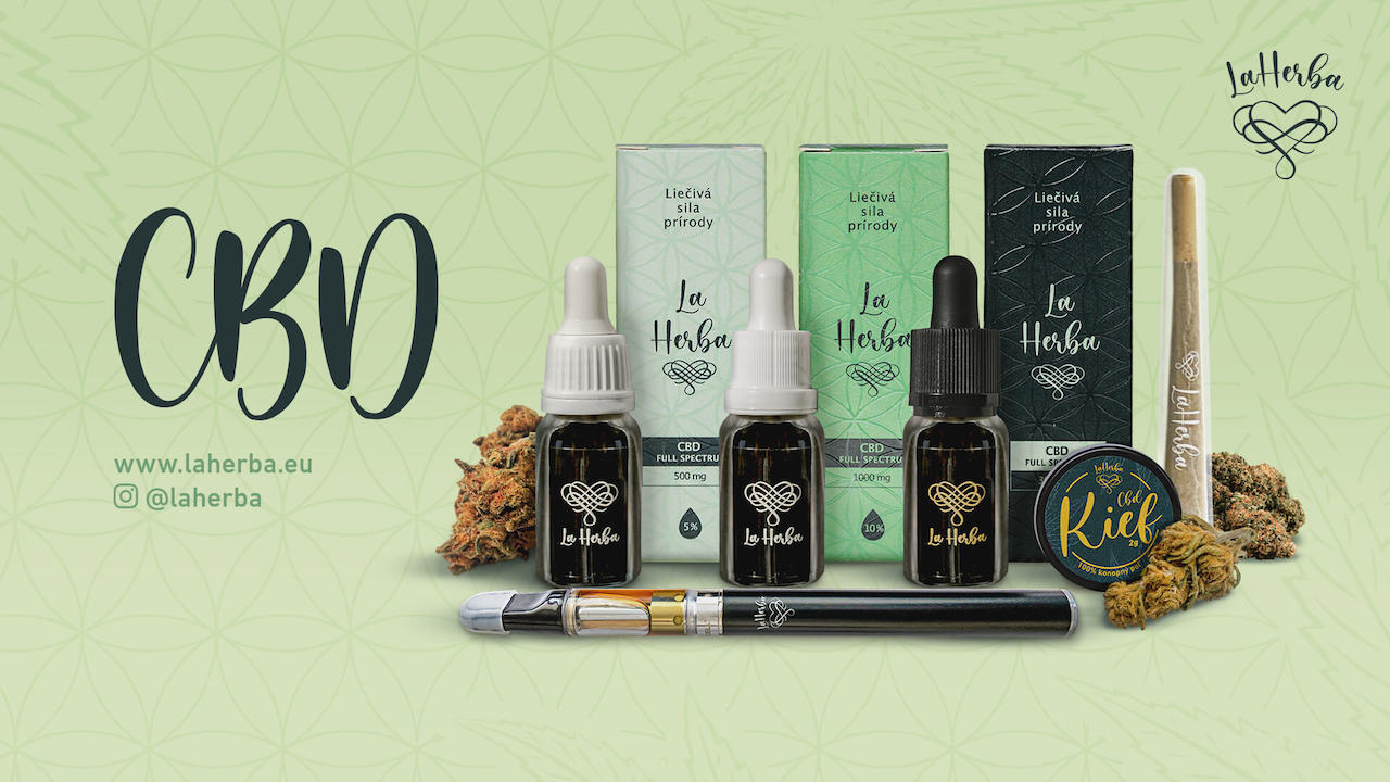 CBD produkty od LaHerba