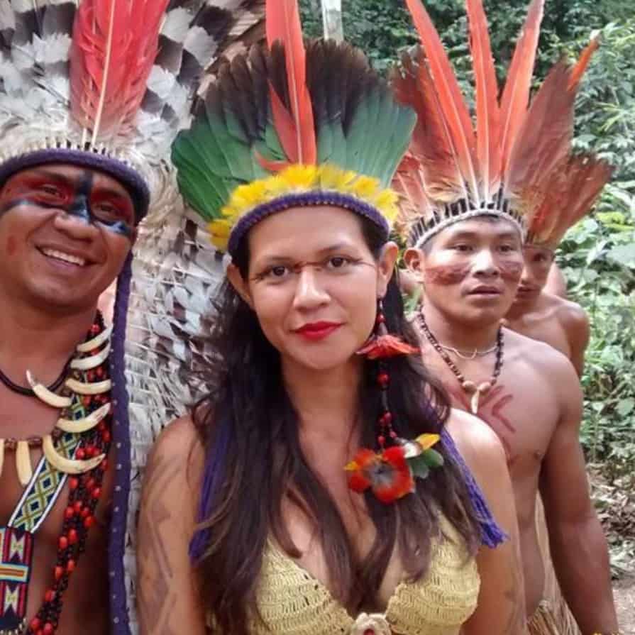 Kmen Nukini z Acre Brazilia