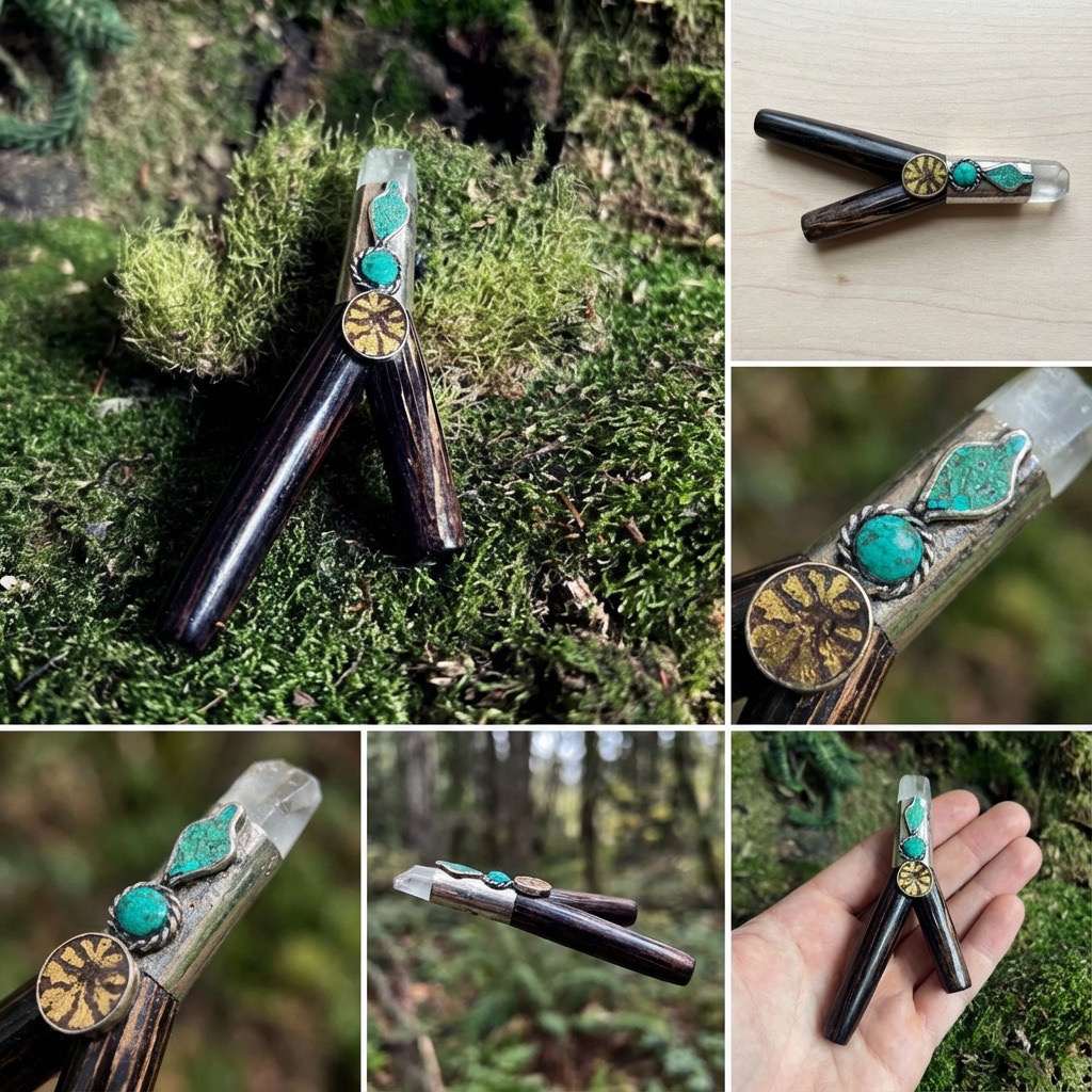 Kuripe for Rap&eacute; chonta wood Peru 