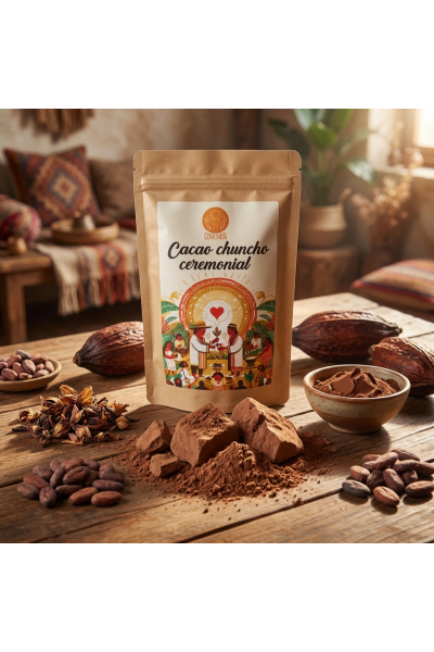 Ceremoniálne kakao Chuncho 300g Obrázok pre Ceremoniálne kakao Chuncho 300g