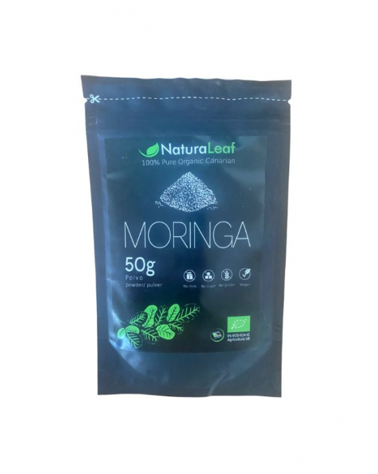 Obrázok pre Moringa z Tenerife Organic Prášok 50g